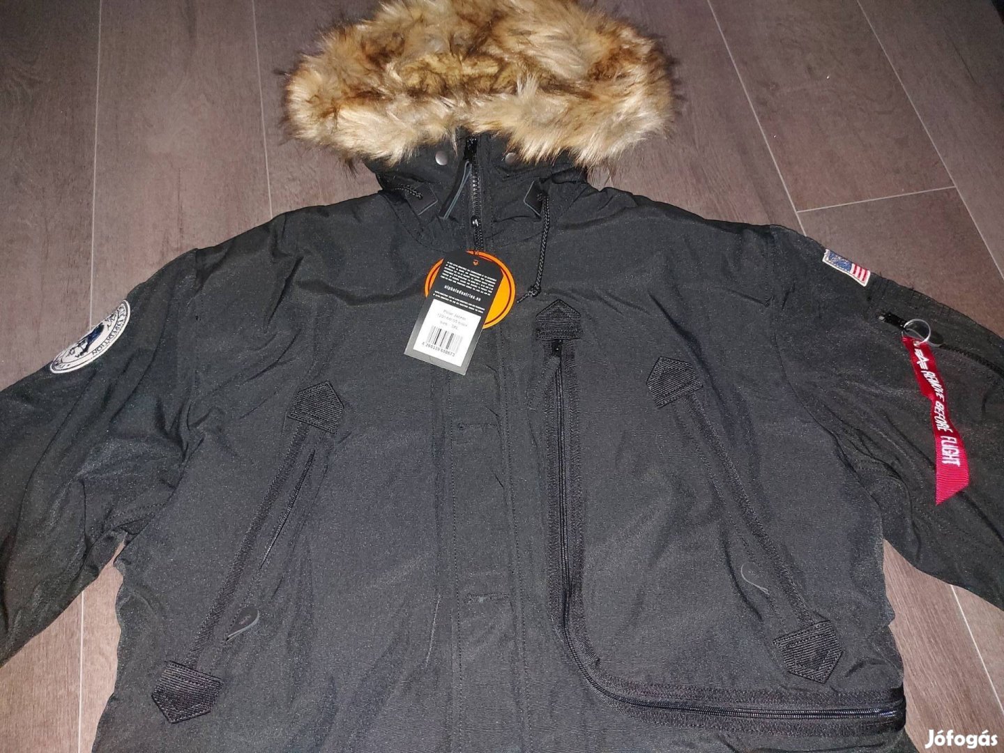 Alpha industries polár parka XXL téli kabát