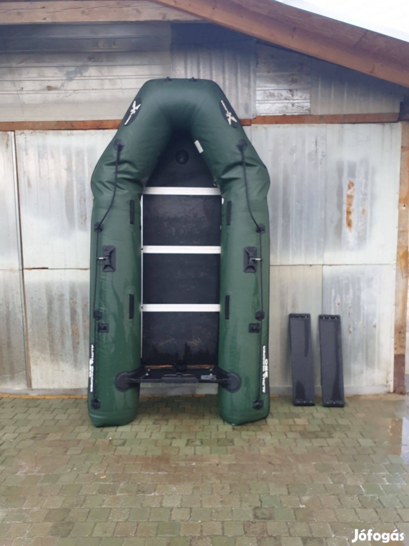 Alpha trooper 320 merevpadlós gumicsónak+ Minkota elektromos motor