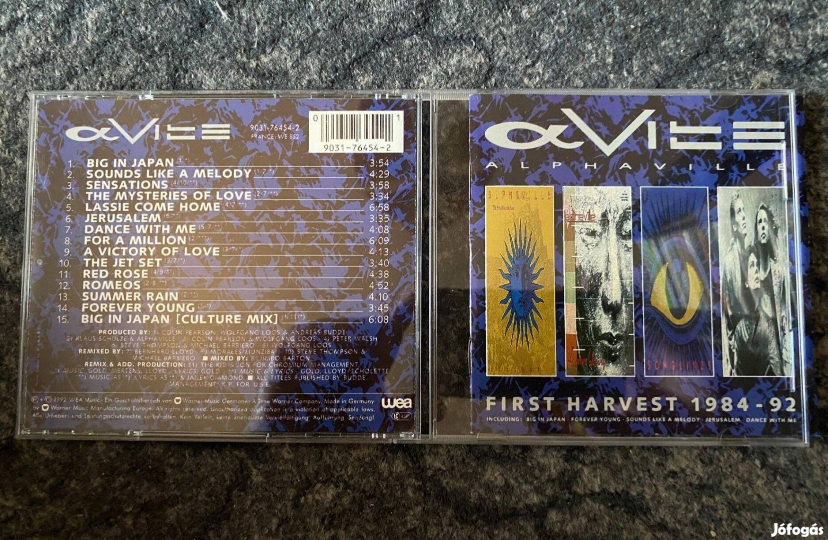 Alphaville:First Harvest 1984-92 CD ,Új