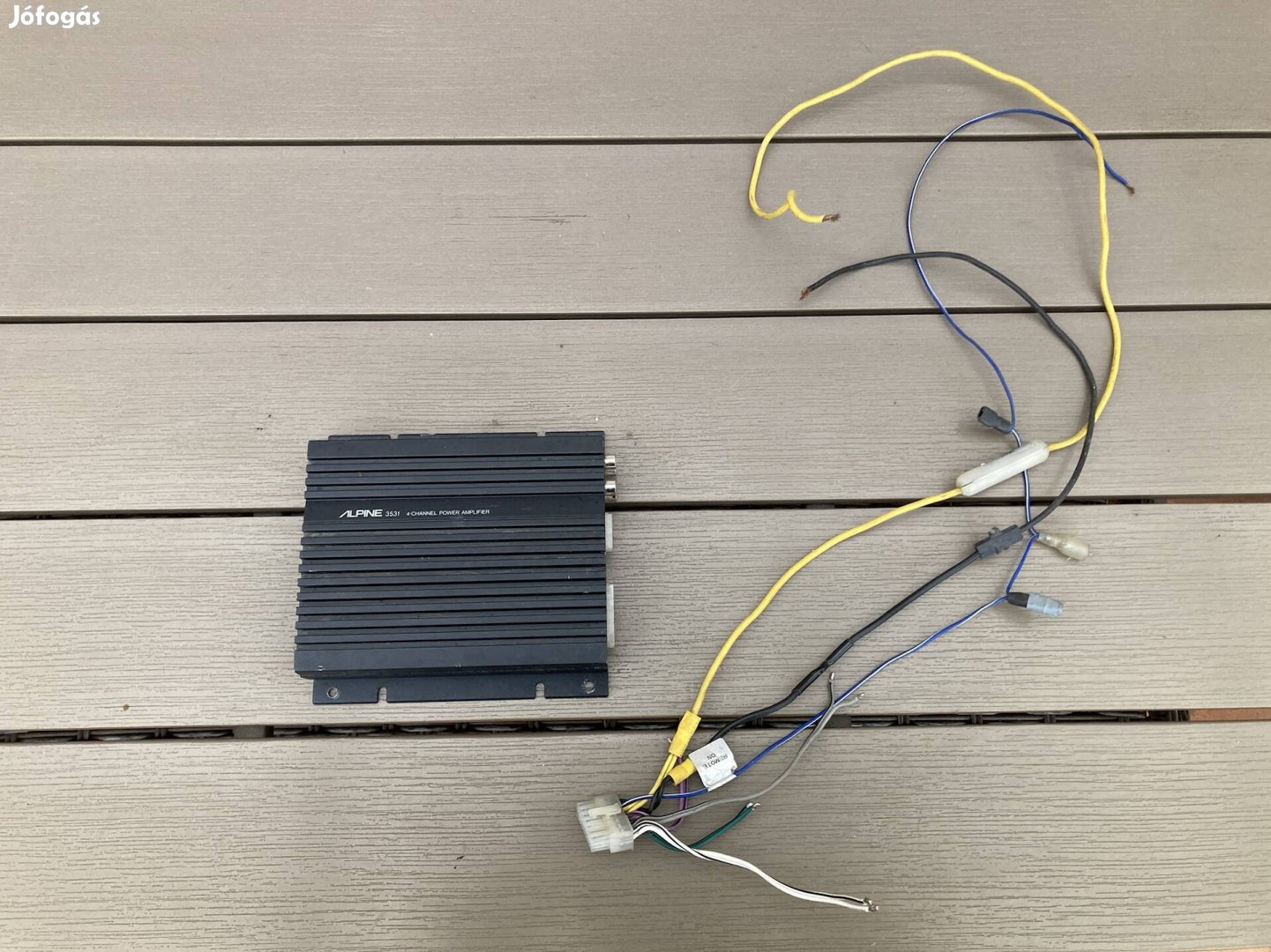 Alpine 3531 mini autos erosito vegfok hibas allapotban