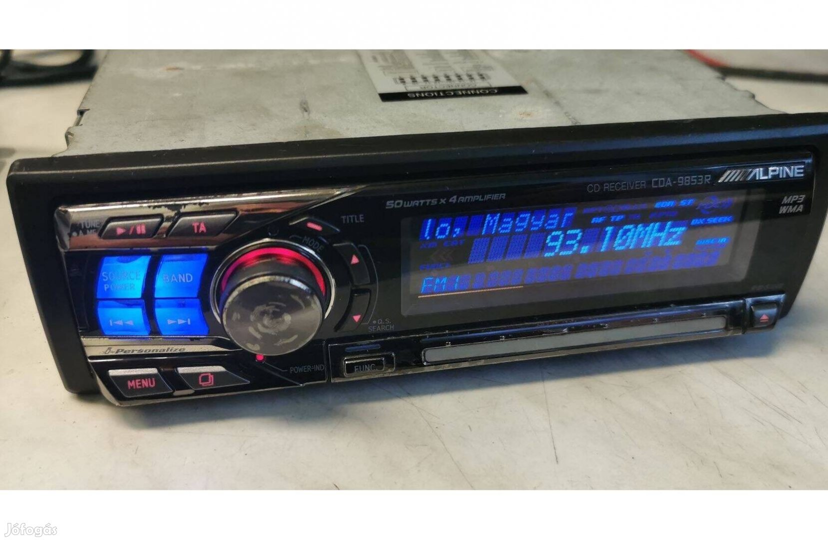Alpine CDA-9853R Ipod adapter