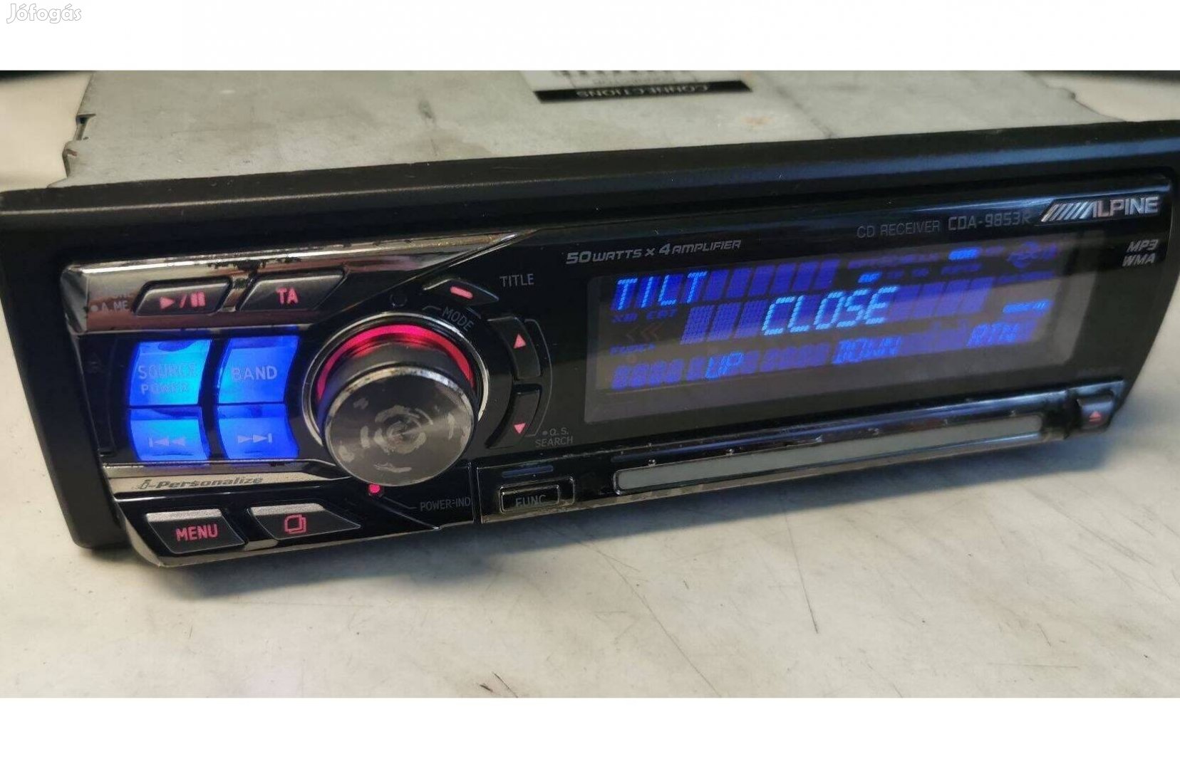 Alpine CDA-9853R + Ipod adapter