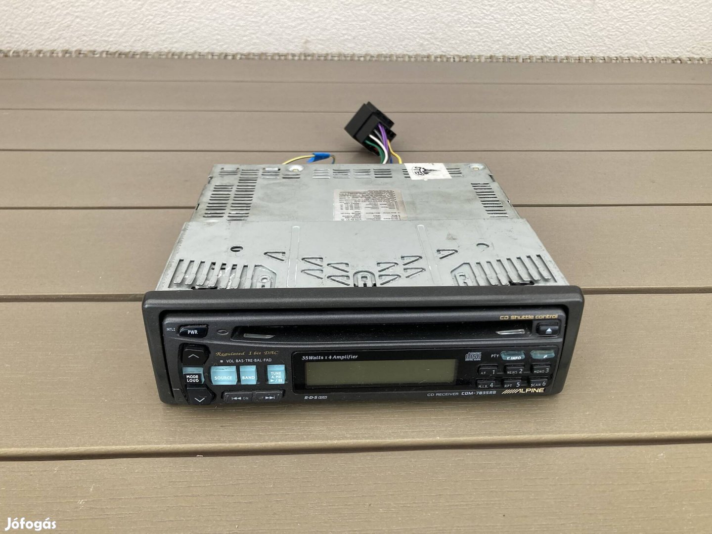 Alpine CDM-7835RB hibas radio magno fejegység