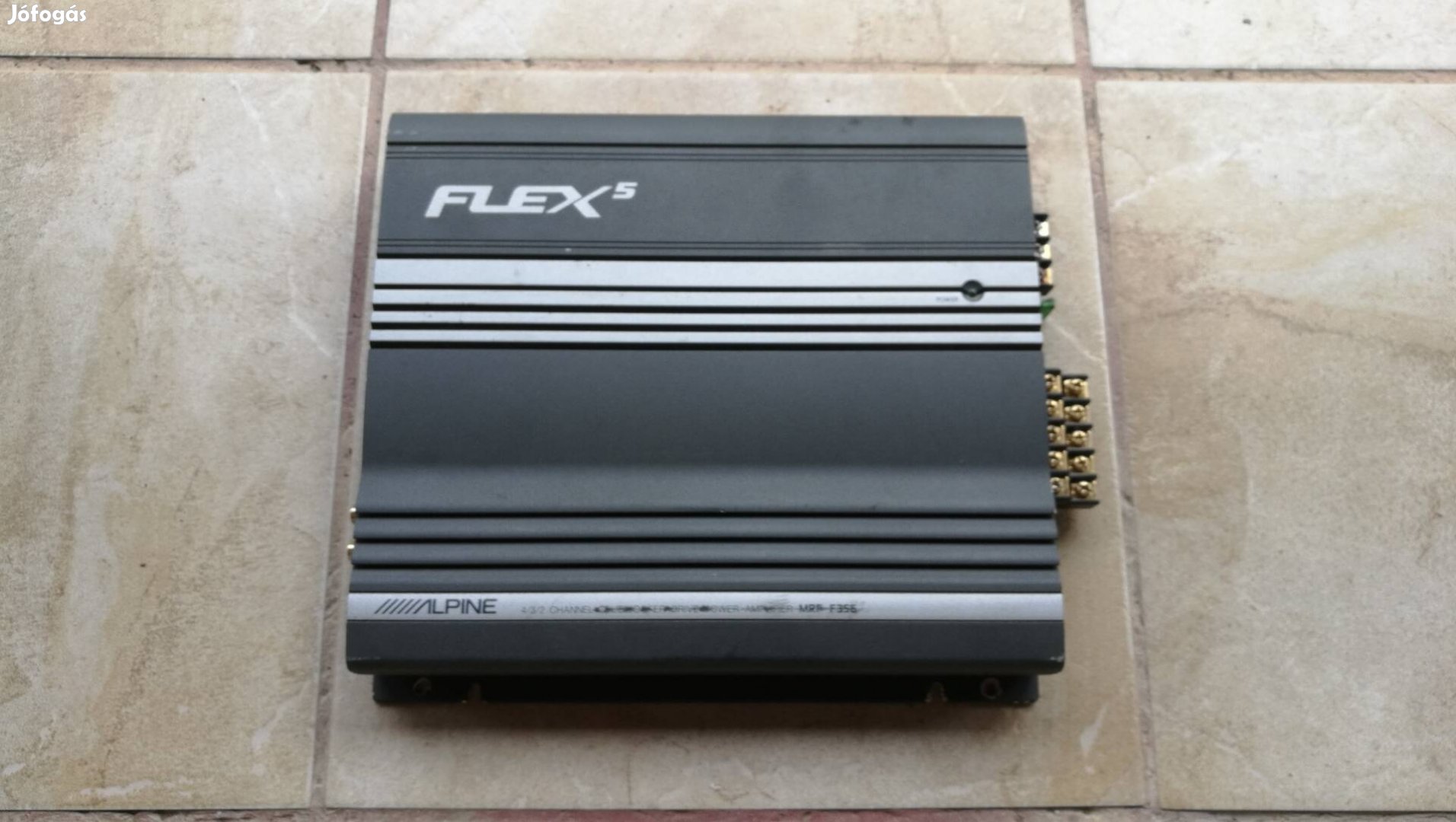 Alpine Flex5 (4+1sub) 5 csatornás erősítő eladó 