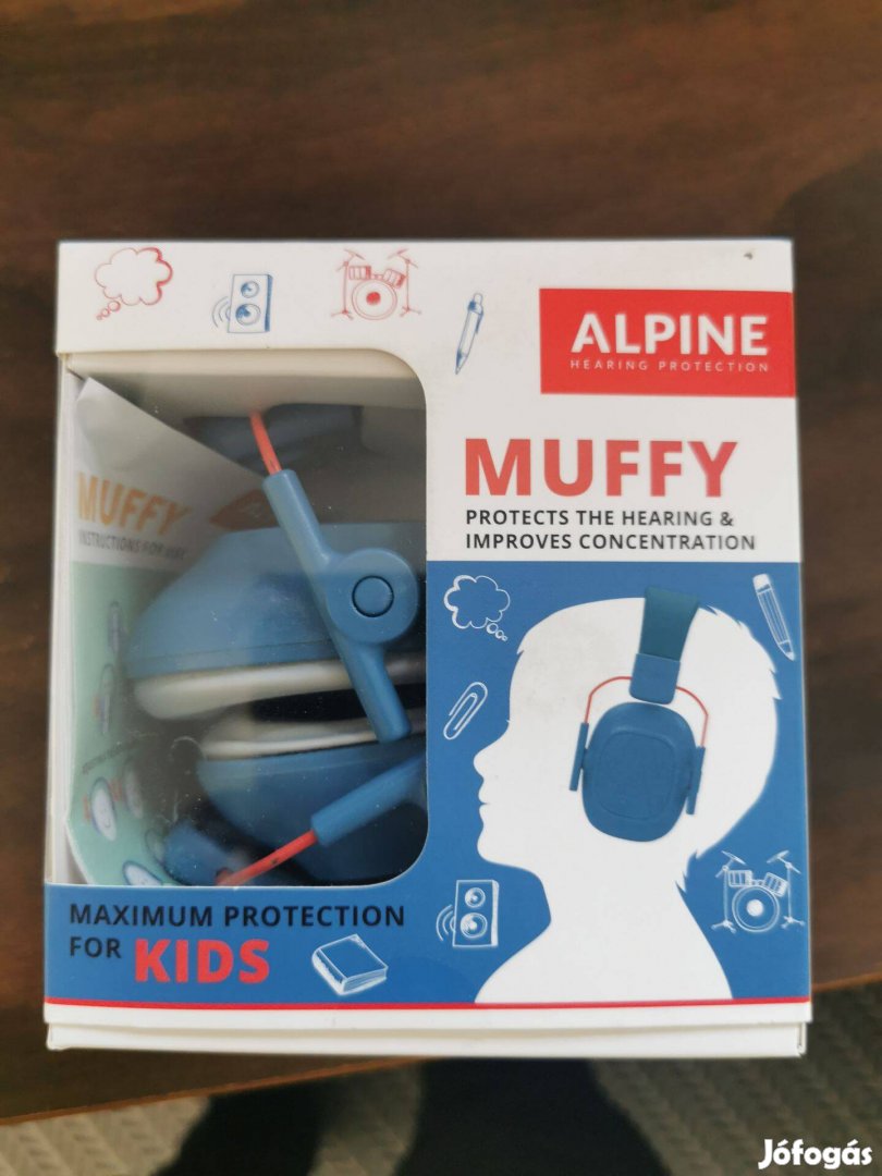Alpine Muffy Kids zajszűrő fejhalgató - 5-16 éves korig