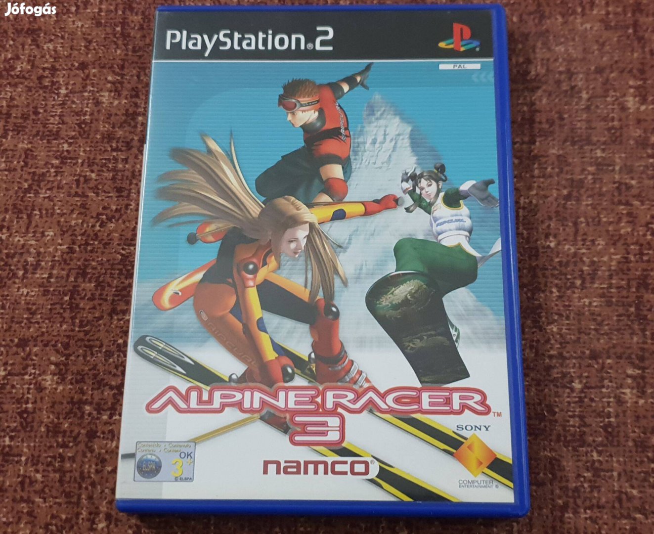 Alpine Racer 3 - Playstation 2 eredeti lemez ( 2500 Ft )