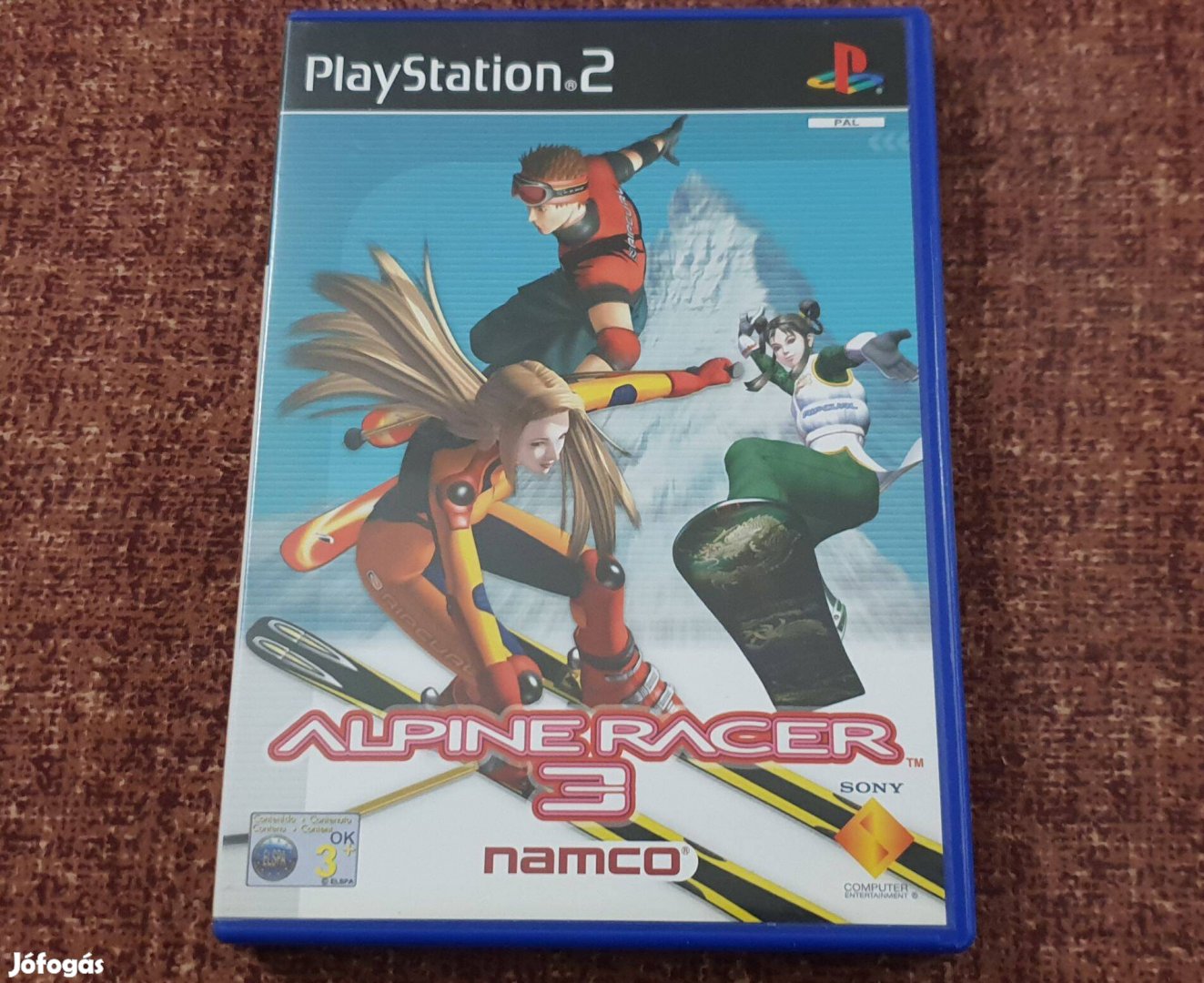 Alpine Racer 3 - Playstation 2 eredeti lemez ( 2500 Ft )