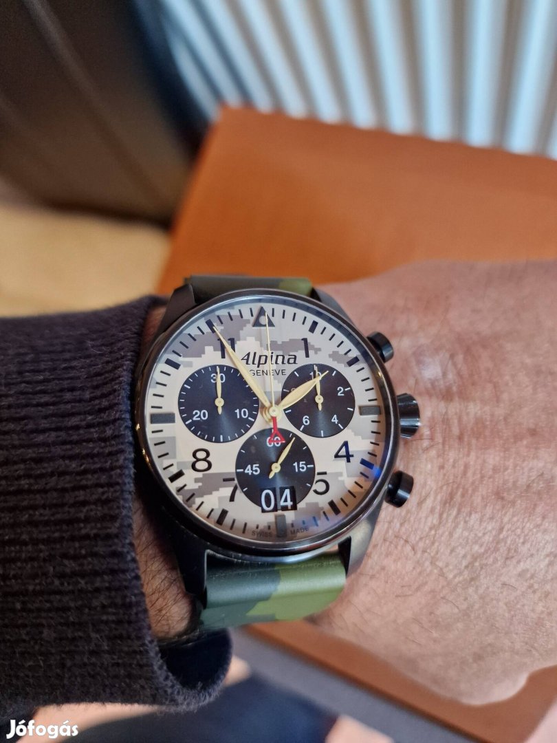 Alpine Startimer Pilot Chrono Quartz 