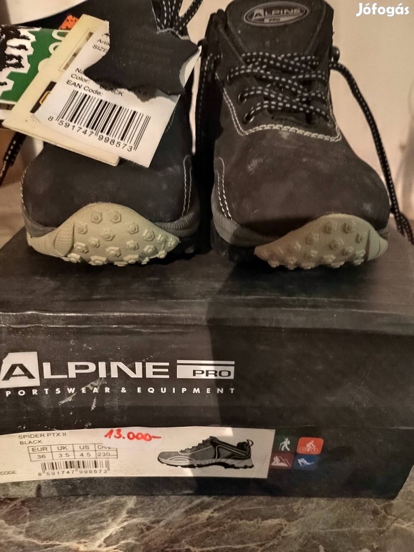 Alpine pro spider ptx ll túracipő 36-os