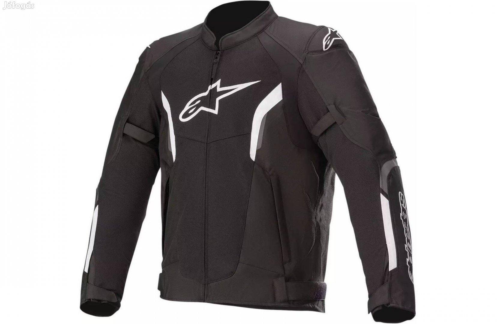 Alpinestars AST Air V2 textil motoros dzseki fekete/fehér (L-es)