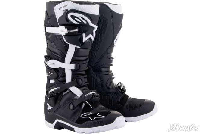 Alpinestars Csizma Tech 7 Enduro Drystar fekete / fehér 43