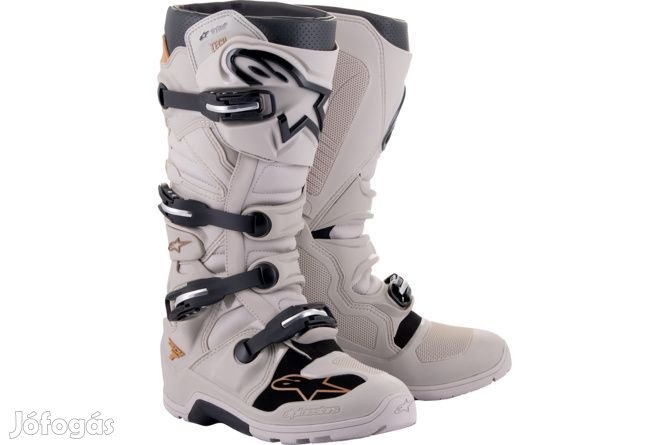 Alpinestars Csizmák Tech 7 Enduro Drystar szürke / homok 44