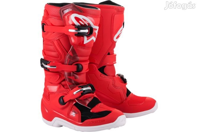 Alpinestars Tech 7S piros csizma 40,5