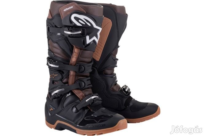 Alpinestars Tech 7 Enduro csizma fekete / barna 40,5