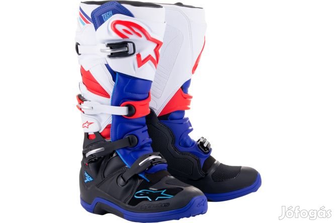 Alpinestars Tech 7 csizma fekete / fehér / piros 42