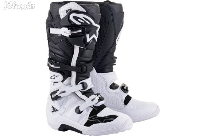 Alpinestars Tech 7 fehér/fekete 48 csizma