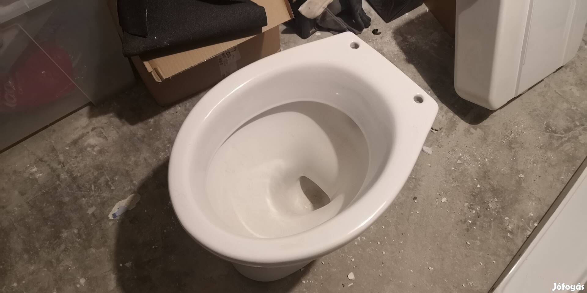Alsó kifolyású kifolyásos wc csésze mély öblítéses öblítéssel
