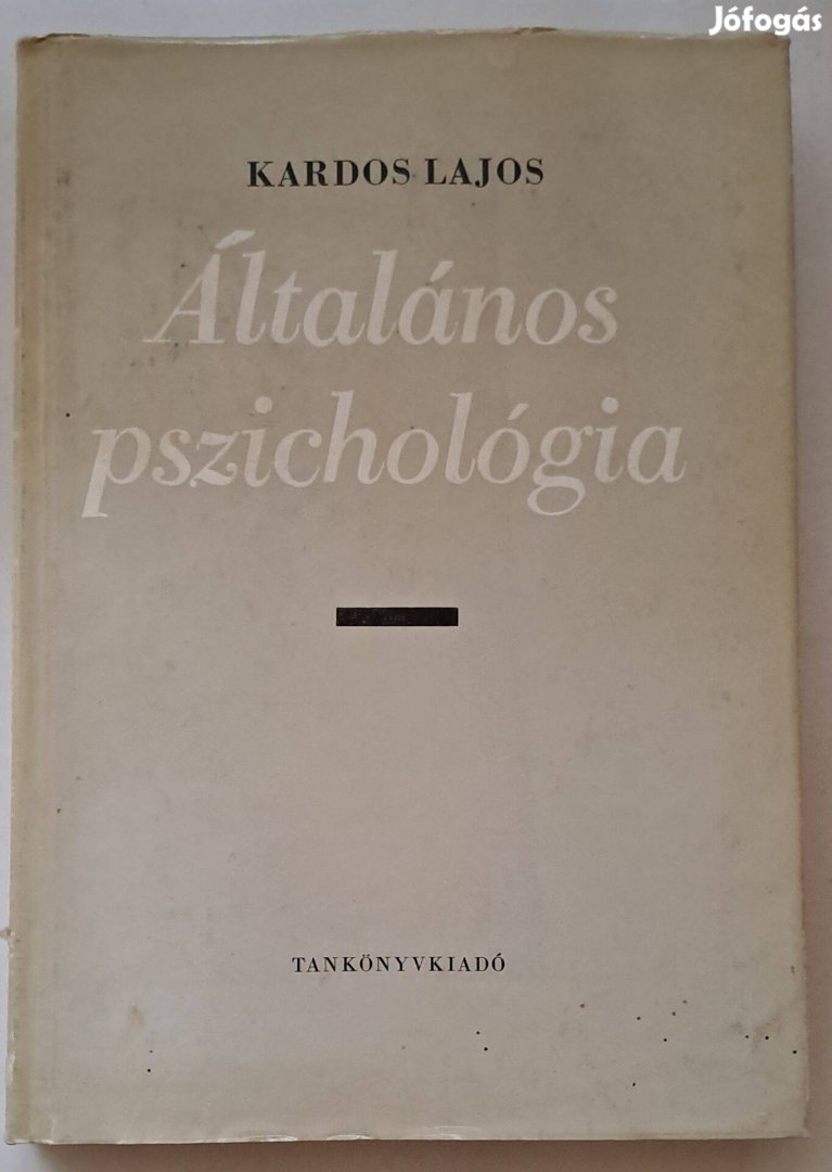 Általános pszichológia könyv