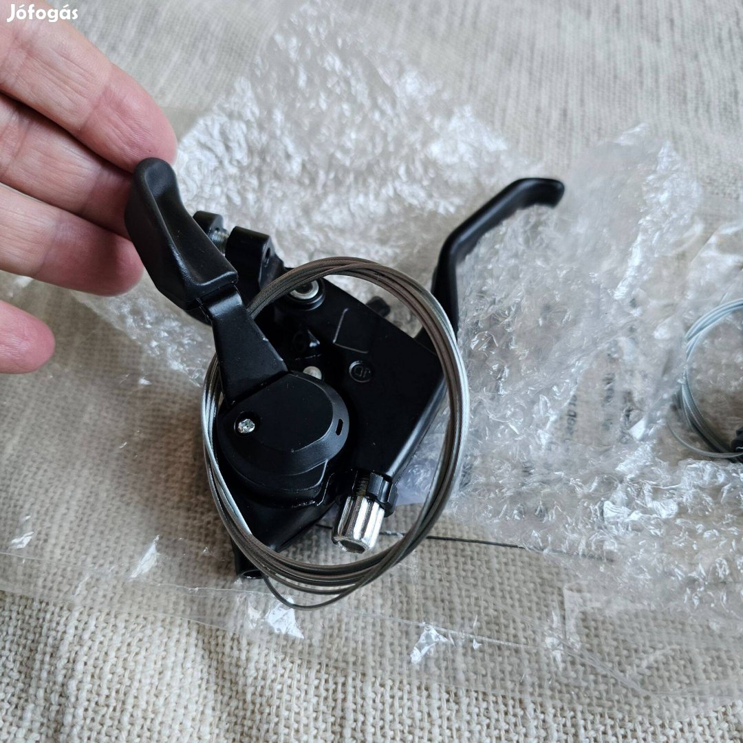 Altus ST-EF51-7 váltóhoz, Shimano, alumínium, 3x7 sebesség, fekete új