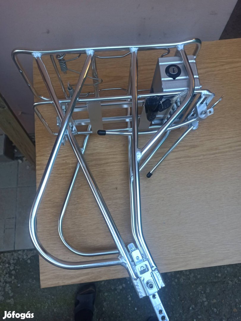 Alu csomagtartó elektromos kerékpárhoz