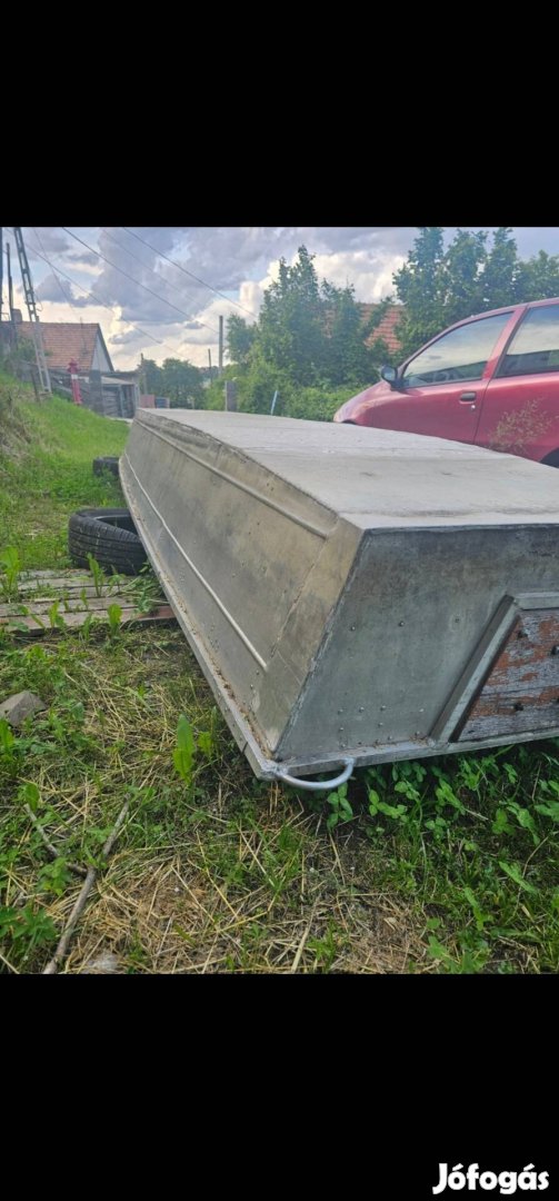 Alu csónak 5.5 m + 30 lbs csónakmotor