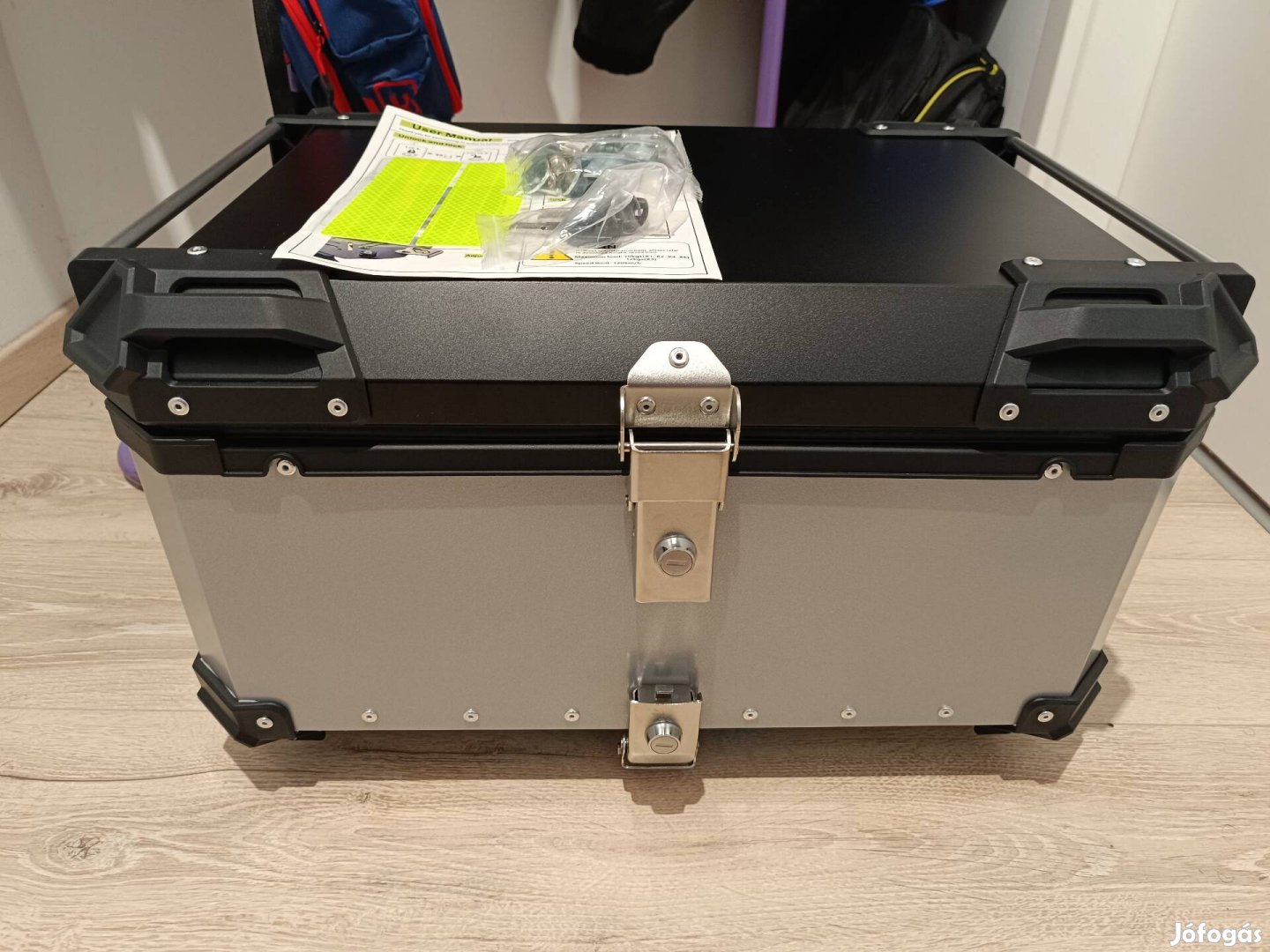 Alu top case hátsó doboz motorkerékpár 