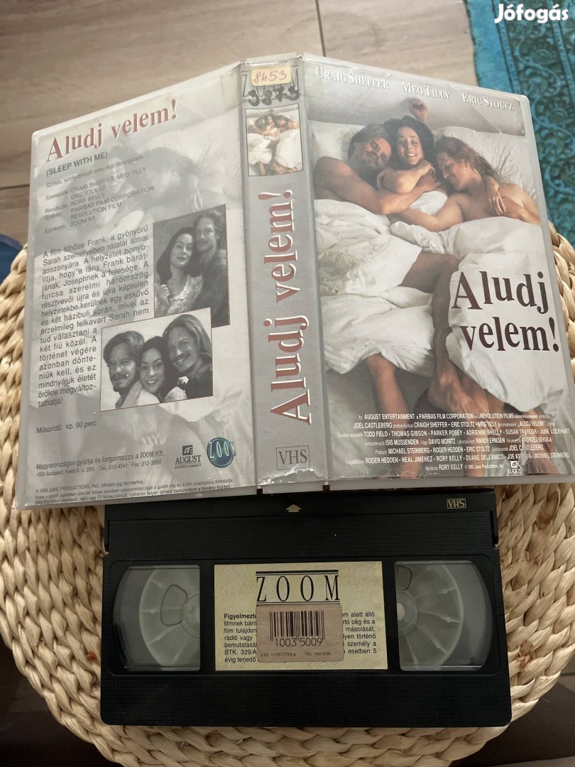 Aludj velem vhs film