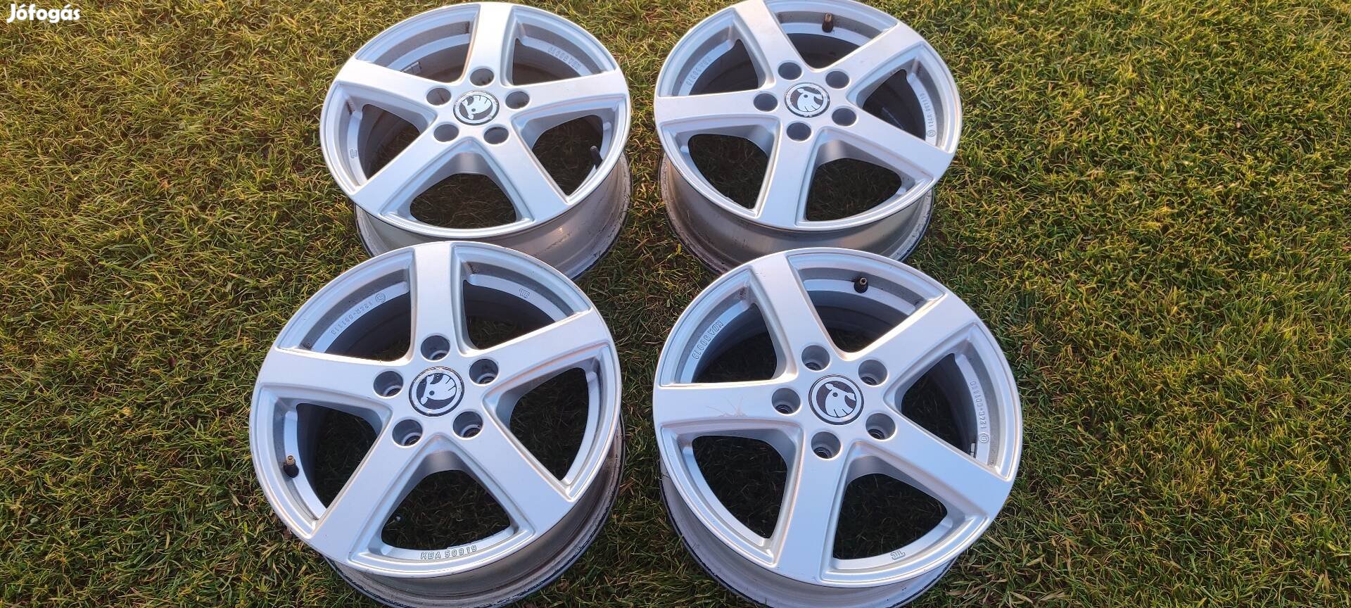 Alufelni 15" -os, 5x112 es