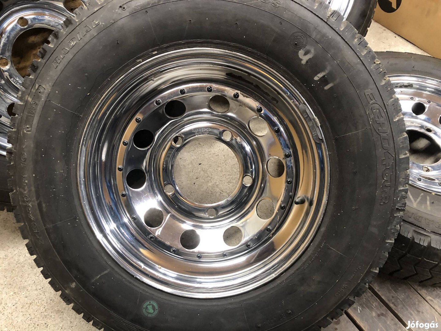 Alufelni 16 col Land Rover 16 colos 6x165