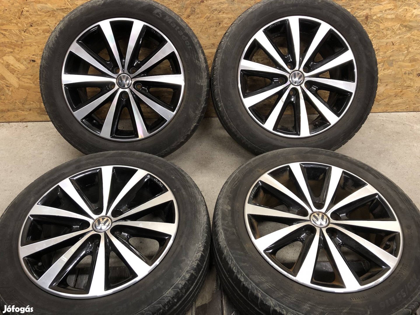 Alufelni 16 colos VW 5x100, golf 4, Polo 16 col