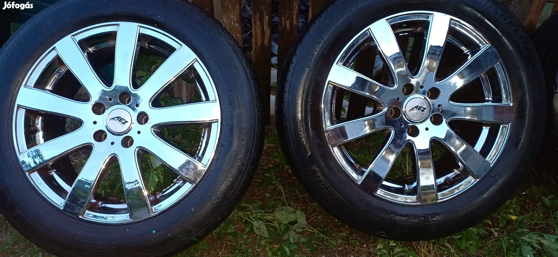 Alufelni 18" 5X114,3 3 újszerű gumival