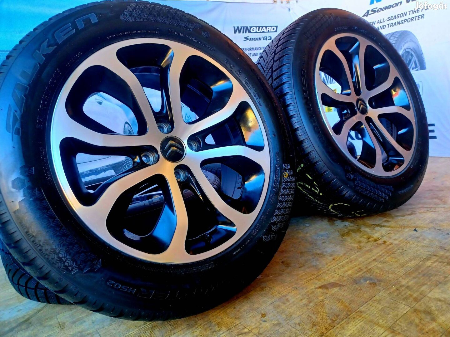 Alufelni 4x108 C4 C3 Aircross Mokka Peugeot 2008 téli 215/60r17