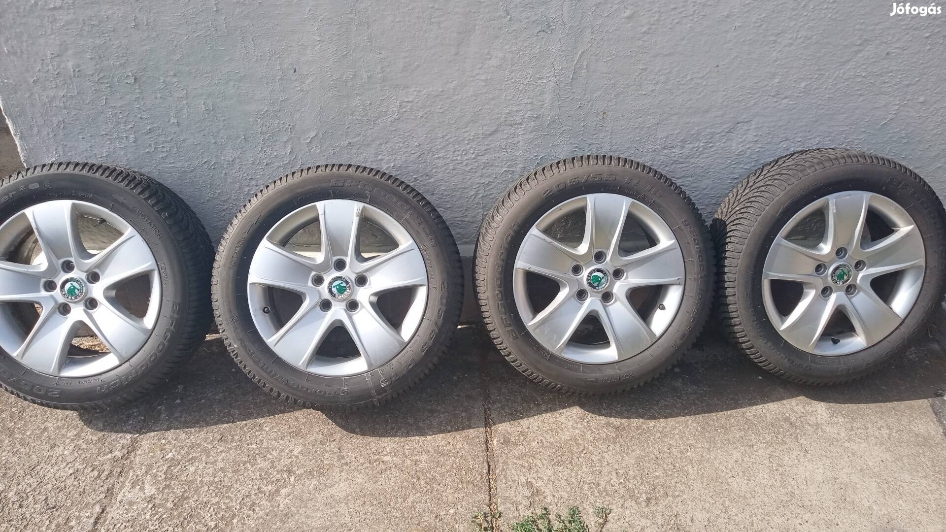 Alufelni 5*112 téli gumikkal 