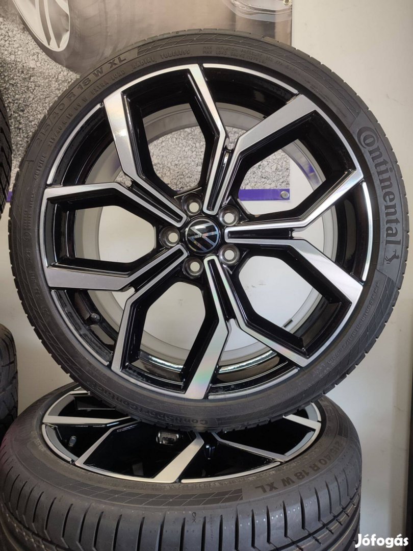 Alufelni 5x100 Volkswagen Polo gyári új garnitúra 18"méretben!