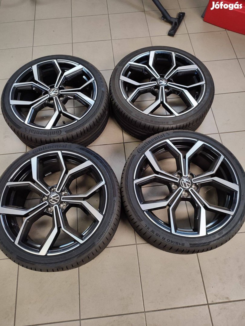 Alufelni 5x100 Volkswagen Polo gyári új garnitúra 18"méretben!"m