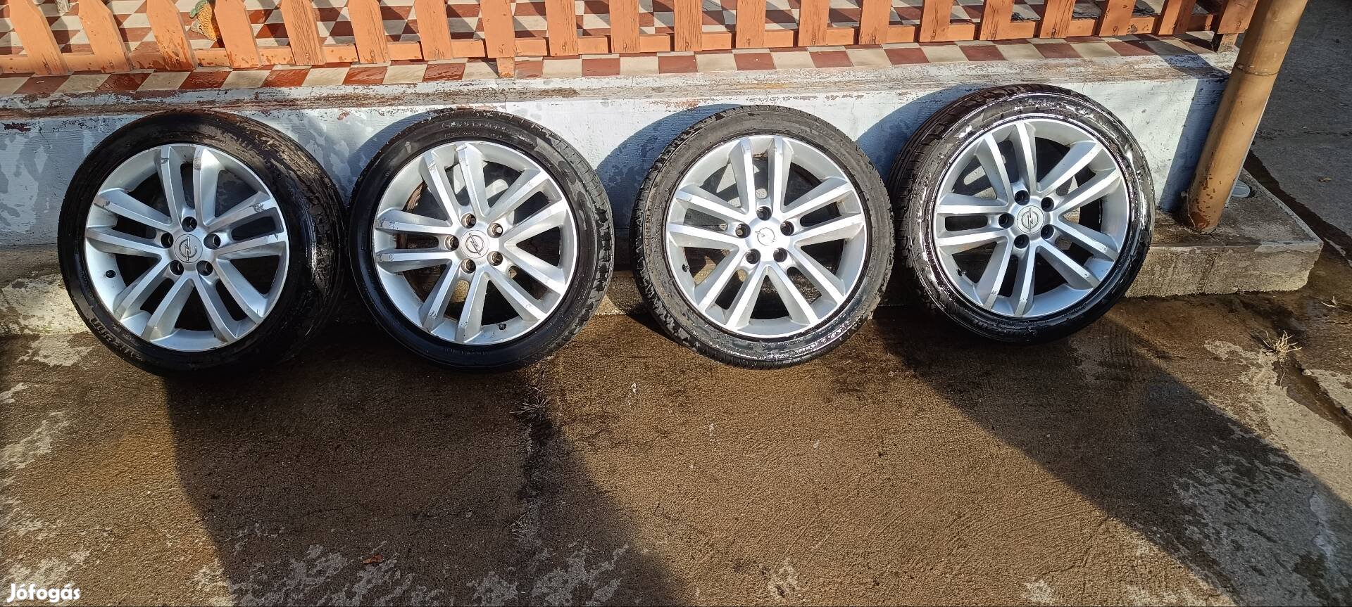 Alufelni 5x110 17" Opel Garnitúra 