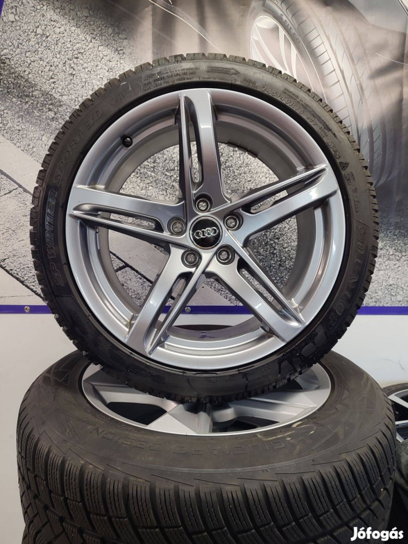 Alufelni 5x112 Audi A5/S5 gyári újszerű garnitúra 18"méretben!