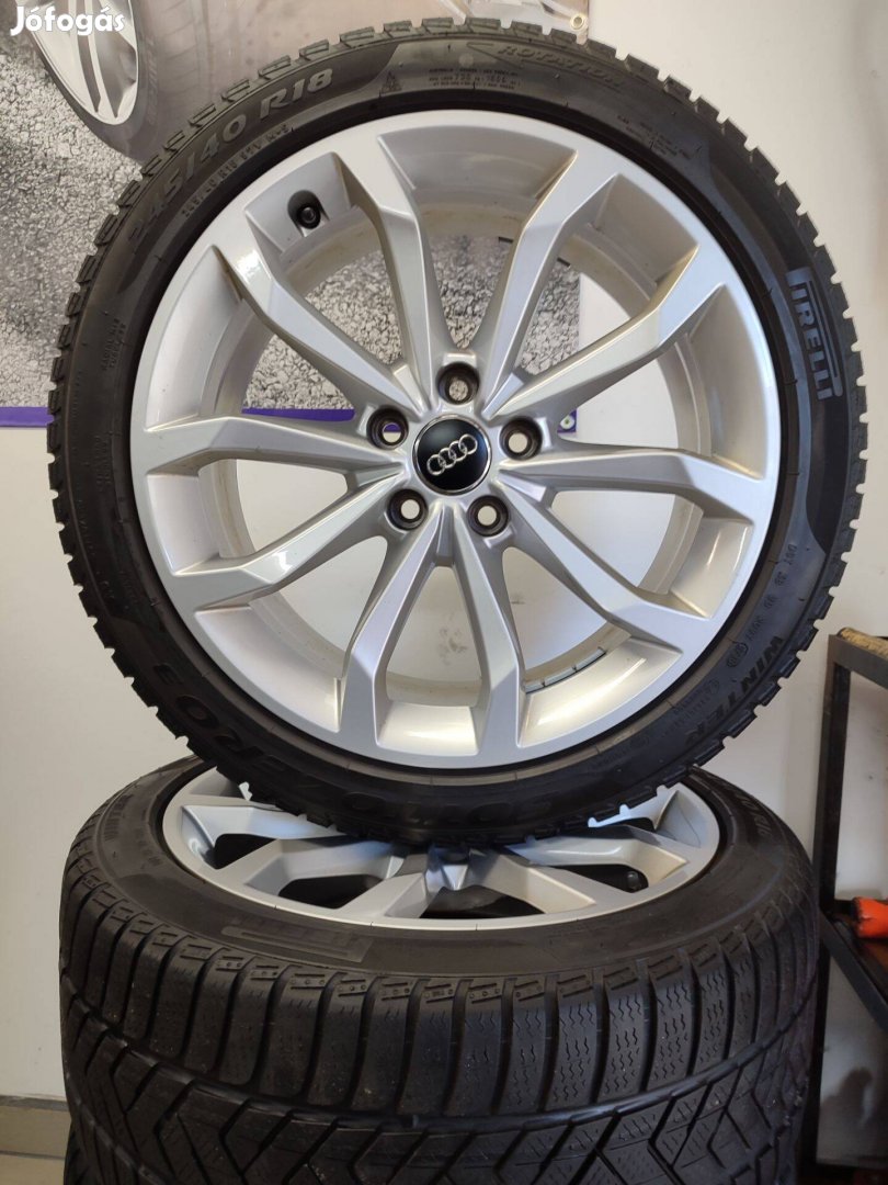 Alufelni 5x112 Audi Audi gyári újszerű garnitúra 18"méretben!