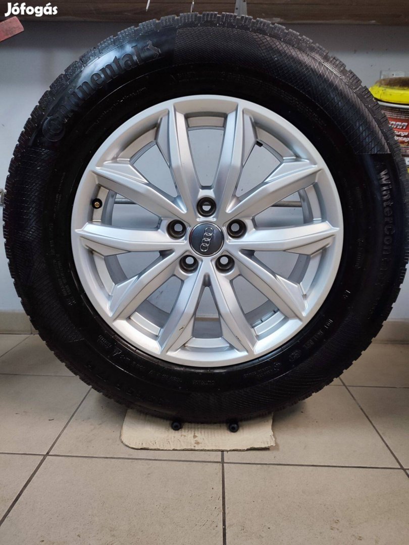 Alufelni 5x112 Audi Q5 gyári újszerű téli garnitúra 17"méretben!