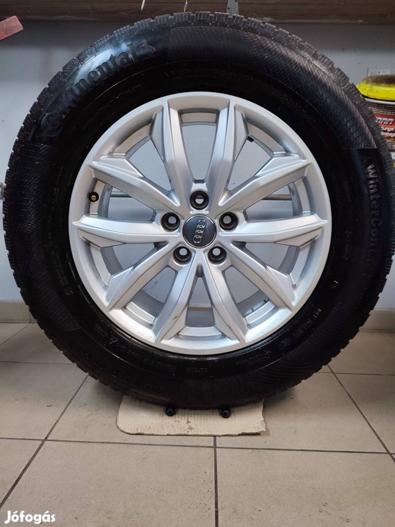 Alufelni 5x112 Audi Q5 gyári újszerű téli garnitúra 17"méretben!