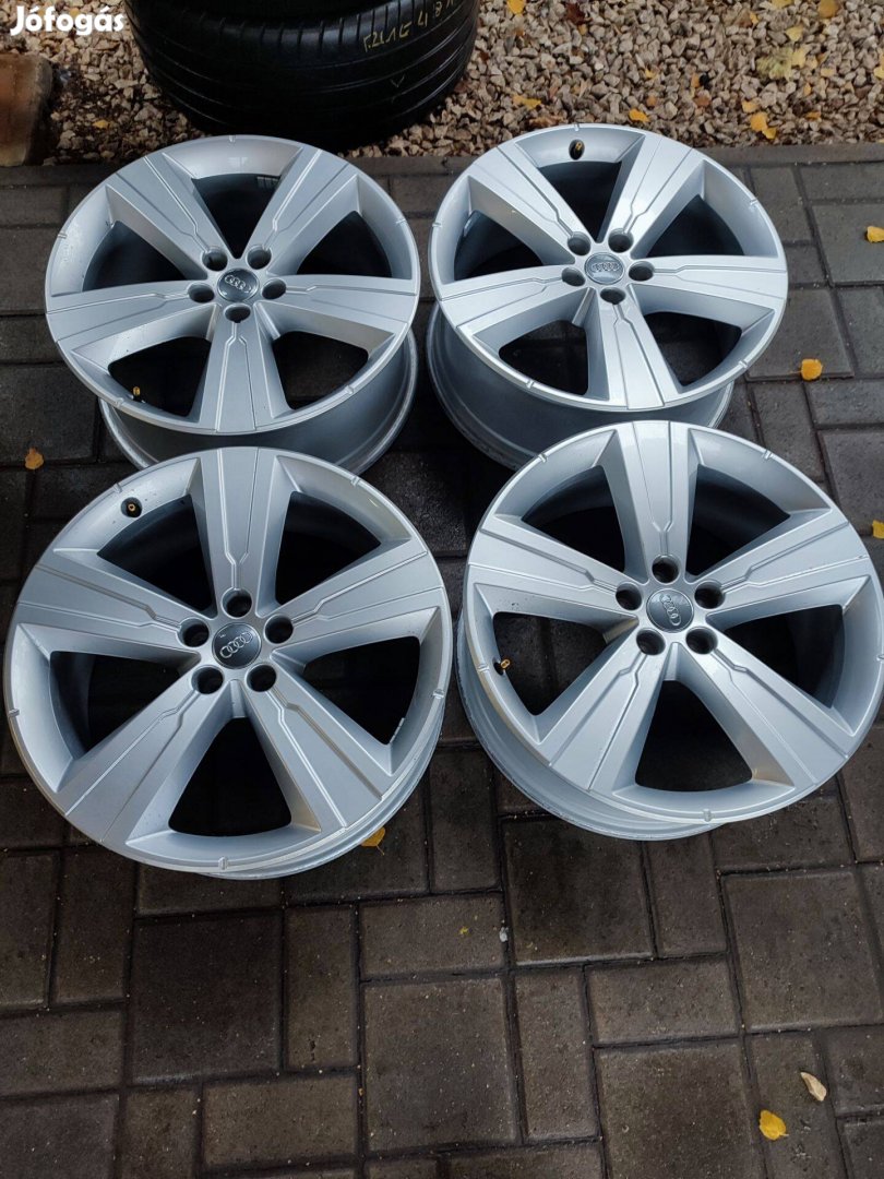 Alufelni 5x112 Audi Q7 gyári újszerű garnitúra 20"méretben!