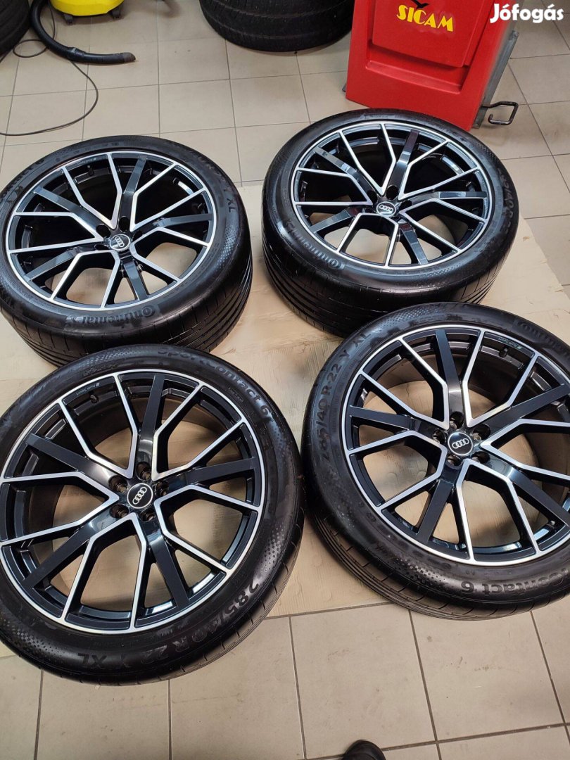 Alufelni 5x112 Audi Q8-Rsq8 gyári 22"garnitúra!