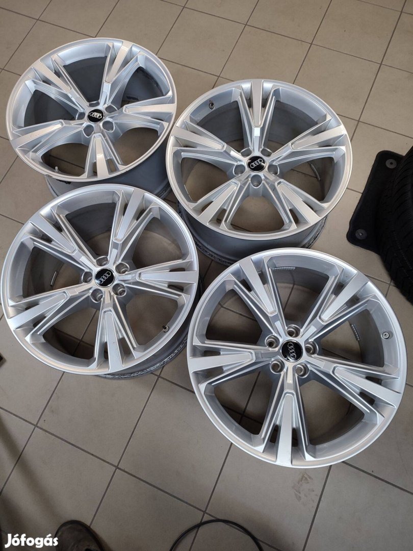 Alufelni 5x112 Audi Q8 gyári újszerű garnitúra 21"méretben!