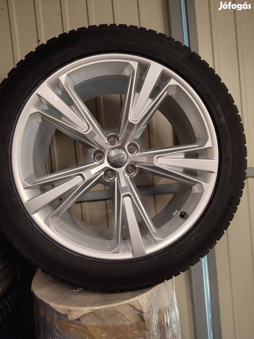 Alufelni 5x112 Audi Q8 gyári újszerű téli garnitúra 21"