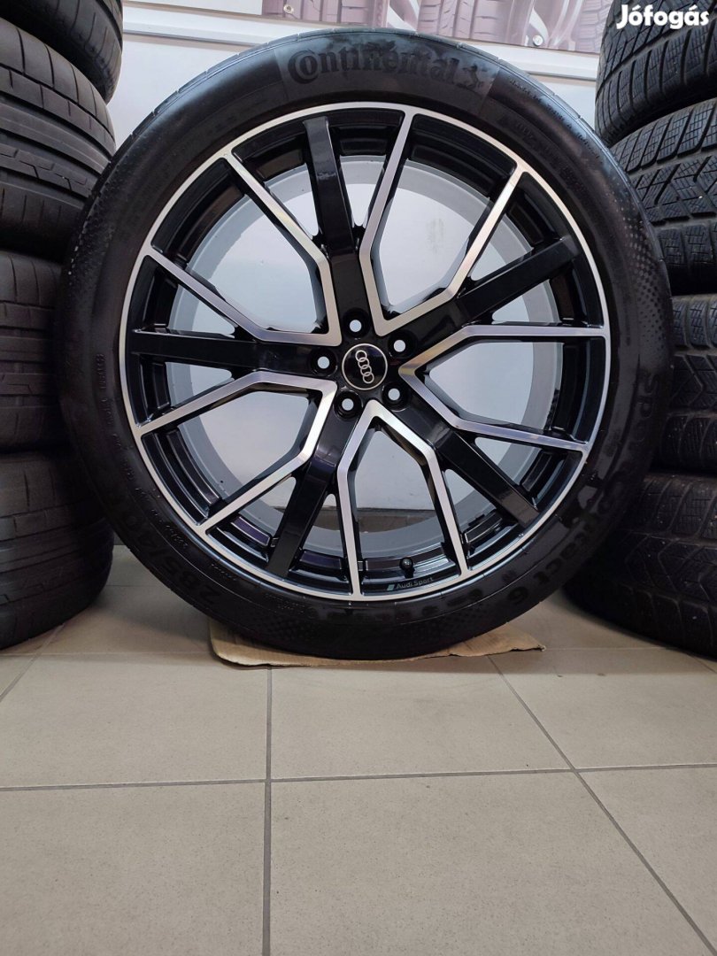 Alufelni 5x112 Audi Rsq8 gyári újszerű garnitúra 22"méretben!