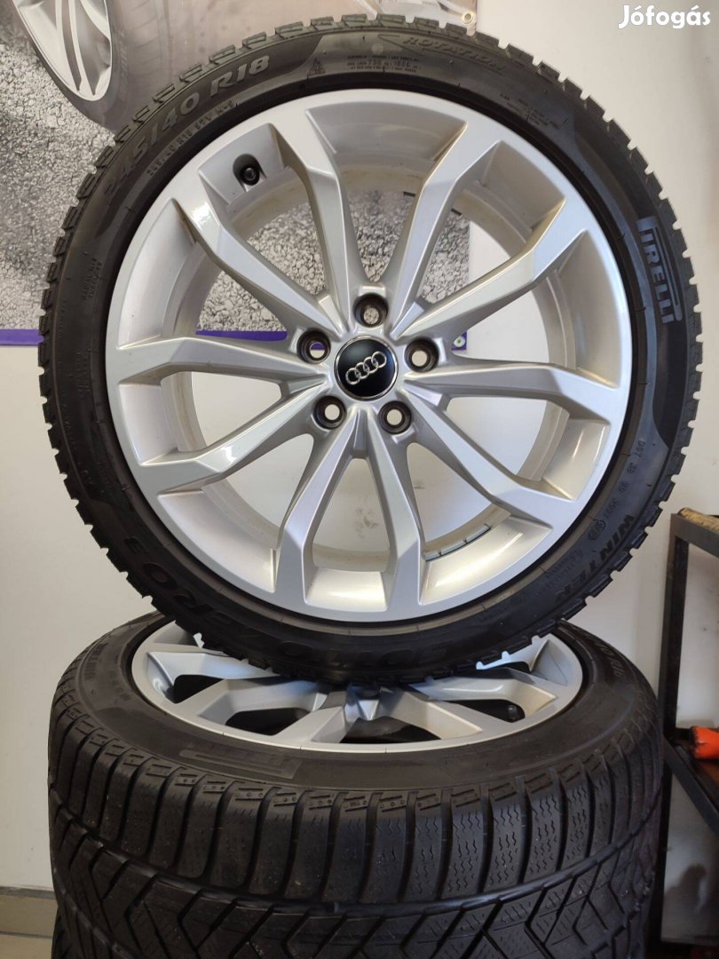 Alufelni 5x112 Audi gyári újszerű garnitúra 18"méretben!