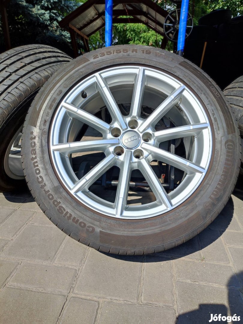 Alufelni 5x112 Audi gyári újszerű garnitúra 19"méretben!
