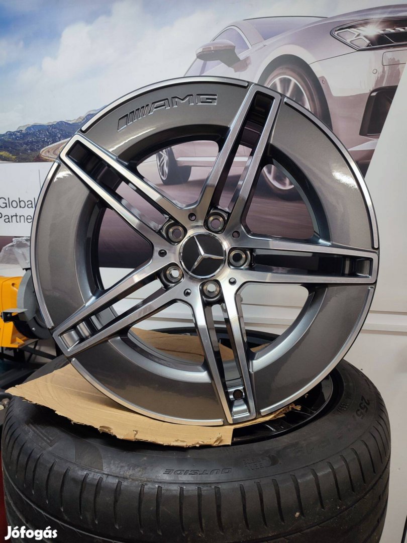 Alufelni 5x112 Mercedes AMG gyári új garnitúra 19"méretben!