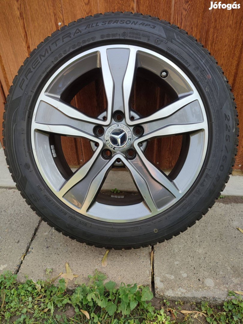 Alufelni 5x112 Mercedes gyári újszerű garnitúra 17"méretben!