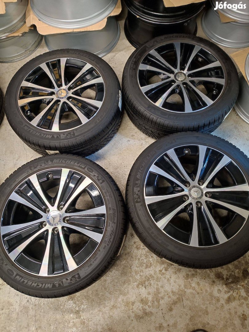 Alufelni 5x112 Mercedes gyári újszerű garnitúra 18"méretben!